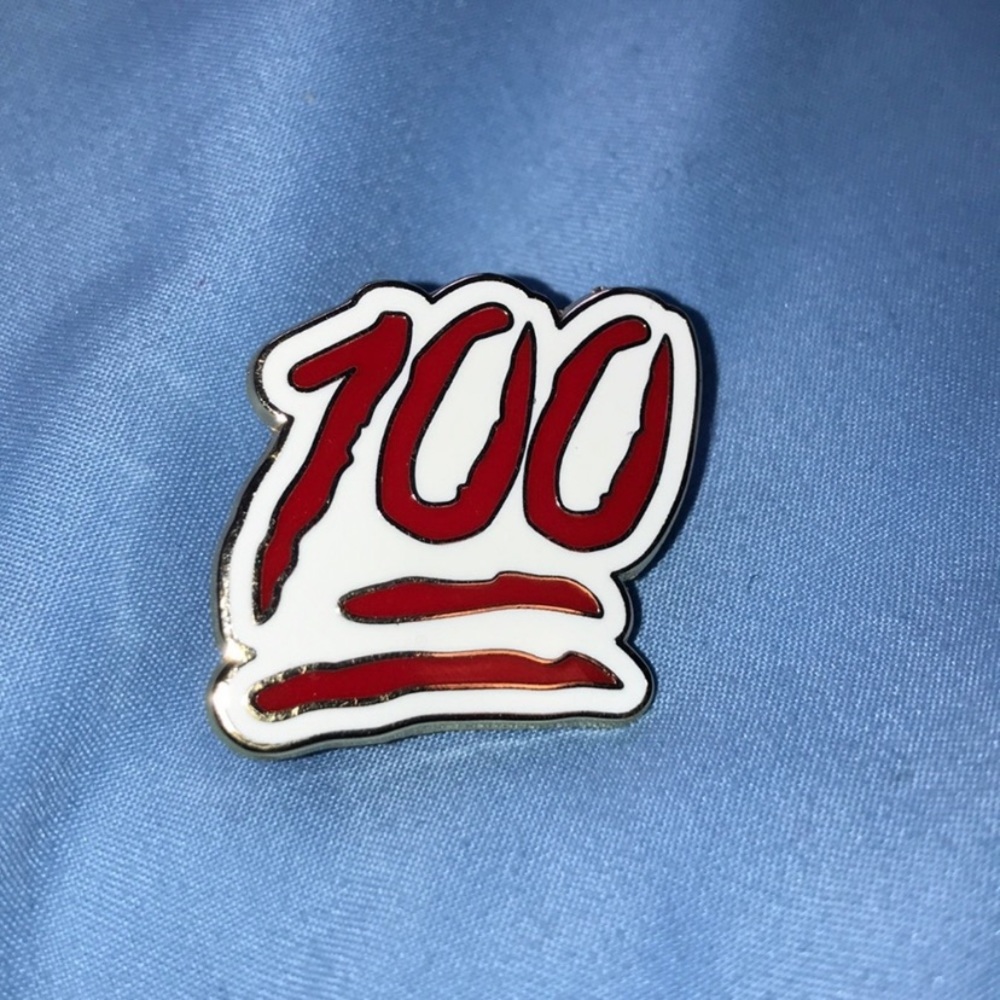 Emoji 💯 Pin